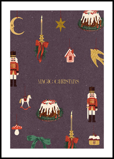 Cozy Christmas Things Plakat Plakat / 50x70cm