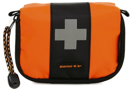 Never Lost First Aid Kit Basic Black/Orange