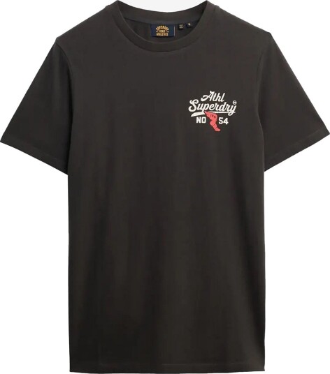 Superdry Athletic Relaxed Tee WASHED BLACK XL