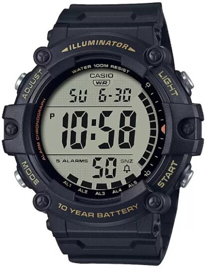 Casio Herreklokke AE 1500WHX 1AVDF Youth LCD/Resinplast Ø51.3 mm