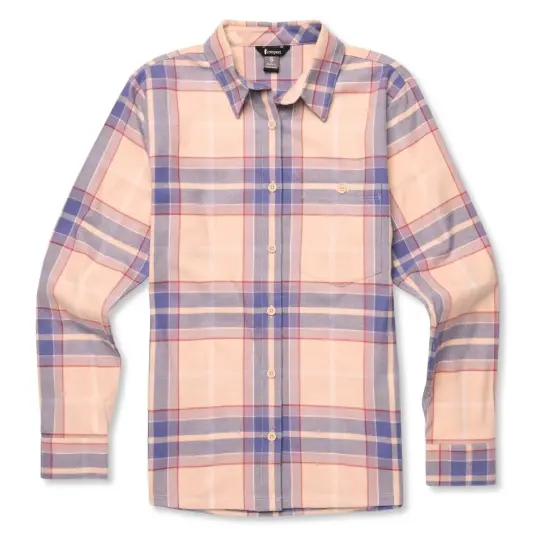 Skjorte til dame S Cotopaxi Quedo Flannel Shirt W S CreamPl Skjorte til dame S Cotopaxi Quedo Flannel Shirt W S CreamPl