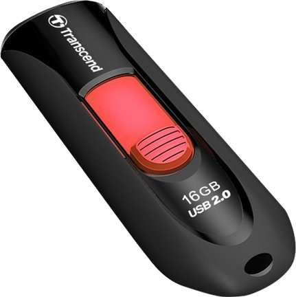 Transcend Jetflash 590 Usb-Flashstasjon 16 Gb Usb 2.0