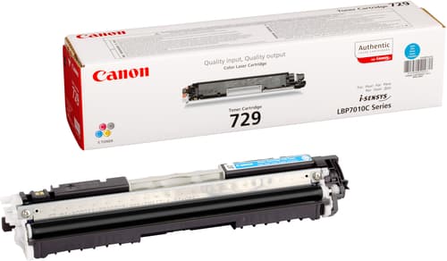 Canon Toner Cyan 729c, 1k - Lbp7010c/lbp7018c