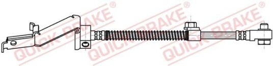 Bremseslange QUICK BRAKE 86.902X