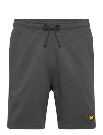 Lyle & Scott Sport Jacquard Tape Shorts   Grey   S