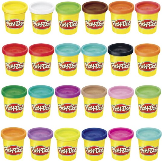 Play Doh lekeleire 24 bokser
