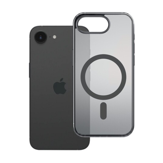 3mk Frosty MagCase Deksel for iPhone 16e   Svart