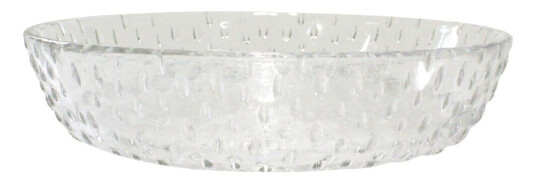 Aida Raw dyp tallerken glass Ø16 cm Klar