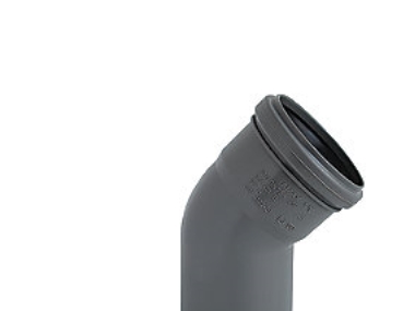 Nicoll Nordic A/S Ht Pp Bøjning Ø40 mm X 45 Grader Grå Nicoll Nordic A/S Ht Pp Bøjning Ø40 mm X 45 Grader Grå