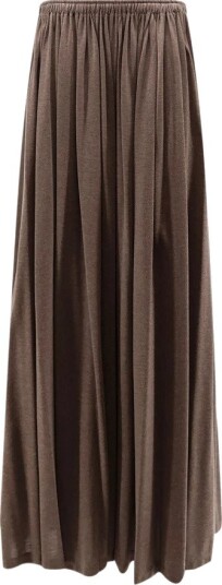 Max Mara Dame Skjørt Brun L,