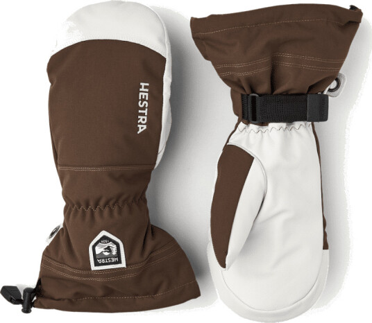 Hestra Army Leather Heli Ski Mitt 11 Espresso Hestra Army Leather Heli Ski Mitt 11 Espresso