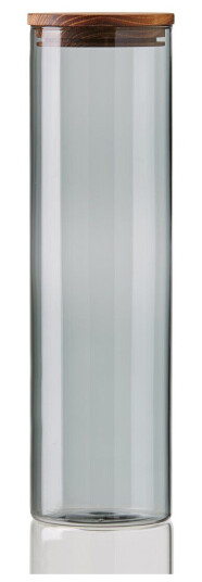 Aida Raw glasskrukke med trelokk stor Aida Raw glasskrukke med trelokk stor