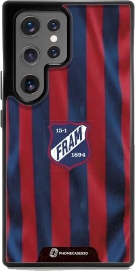 Phonecases3D Samsung Galaxy S25+ IF Fram Larvik 3D mobildeksel, svart