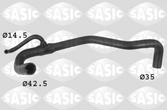 SASIC 3400028 Radiatorslange SASIC 3400028 Radiatorslange