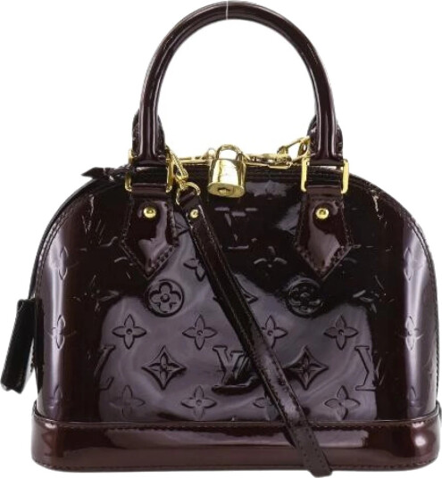 Louis Vuitton Vintage Dame Lilla Louis Vuitton Vintage Dame Lilla