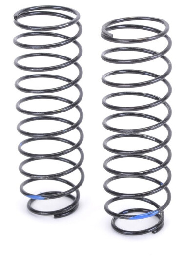 Schumacher CR187 Big Bore Shock Spring Long Blue - 2.4 (2)