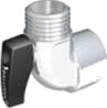 Ballofix Kuleventil 1/2" x 1/2", vinkel, m/grep Ballofix Kuleventil 1/2" x 1/2", vinkel, m/grep