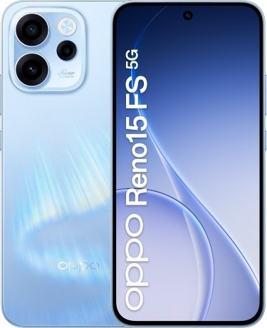 Oppo Reno 15 FS 5G 8GB/512GB Blå Oppo Reno 15 FS 5G 8GB/512GB Blå