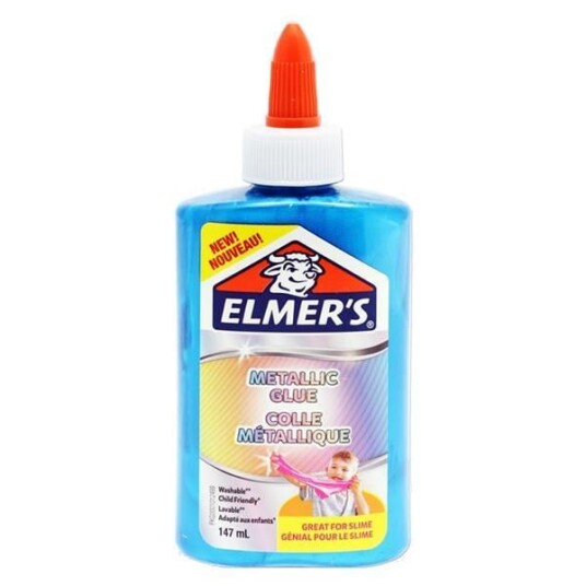 Elmer's Metallic lim, blå, 147ml Elmer's Metallic lim, blå, 147ml