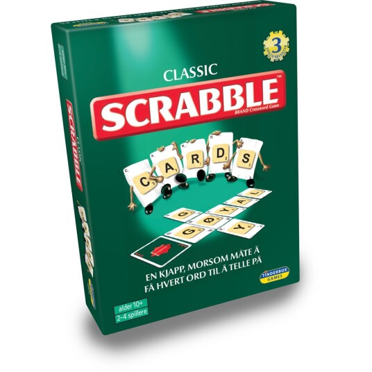 Scrabble kortspill NO Scrabble kortspill NO