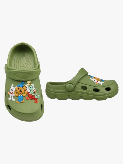 Vincent Bamse Slippers Green 26 27