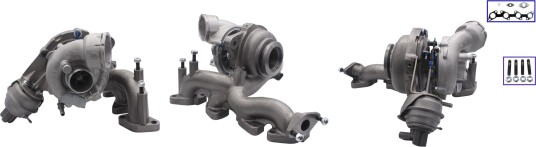 Turbolader TURBO MOTOR PA75704210 Turbolader TURBO MOTOR PA75704210