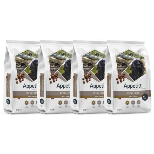 Appetitt Kit App Skin & Coat Small 4X3Kg