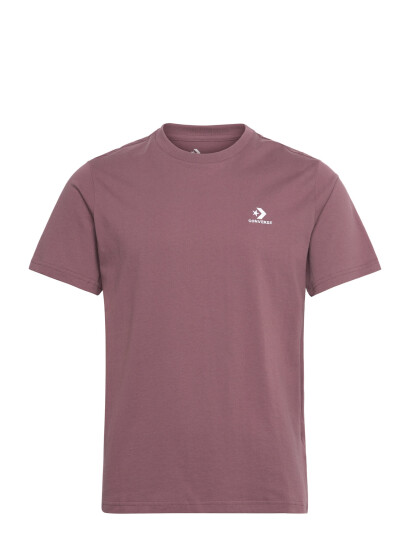 Converse Star Chevron Tee Black - Red - 4XS Converse Star Chevron Tee Black - Red - 4XS