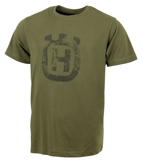 Husqvarna Xplorer Short Sleeved T Shirt Green Crown Leisure Wear Xplorer XXL