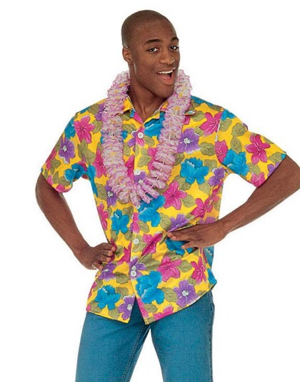 Hawaii Skjorte Gul Hawaii Skjorte Gul