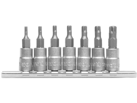 Yato Yt-0461, 7 Stykker, Pentagon, 9.5 Mm, 25,4 / 4 Mm (1 / 4")