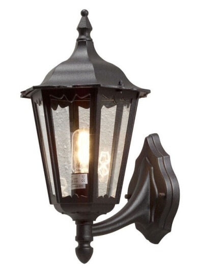 Konstsmide Firenze vegglampe 48 opp - Svart