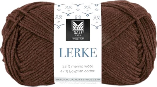 Dale Garn Lerke Espresso 8178, 50g