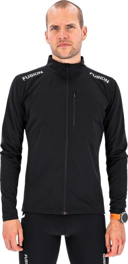 FUSION S2 Løpejakke Herre Svart M