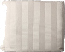 Aumi Collection Stripete dra på laken 90 x 200 cm Beige Aumi Collection Stripete dra på laken 90 x 200 cm Beige