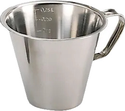 De Buyer De Buyer lite målebeger 0,25 l De Buyer De Buyer lite målebeger 0,25 l