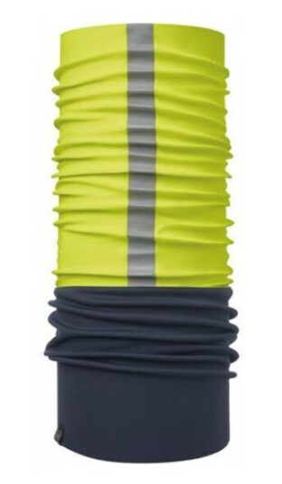 Buff Windproof Halsvarmer gul, med refleks Buff Windproof Halsvarmer gul, med refleks