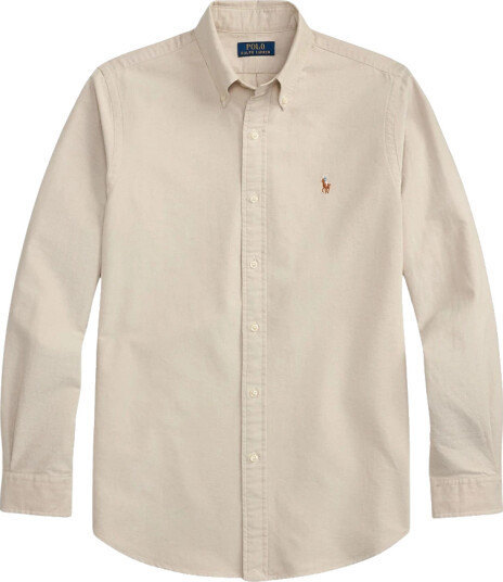 Polo Ralph Lauren Slim Fit Oxford Shirt Beige L