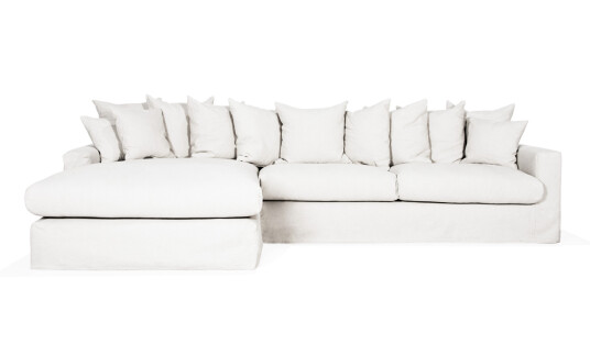 Soffadirekt MONACO Premium Sofa Venstre Hvit Soffadirekt MONACO Premium Sofa Venstre Hvit
