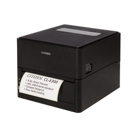 CITIZEN CL-E300 PRINTER LAN USB SERIAL BLACK EN PWR 300DPI DT 5IN IN PRNT CITIZEN CL-E300 PRINTER LAN USB SERIAL BLACK EN PWR 300DPI DT 5IN IN PRNT