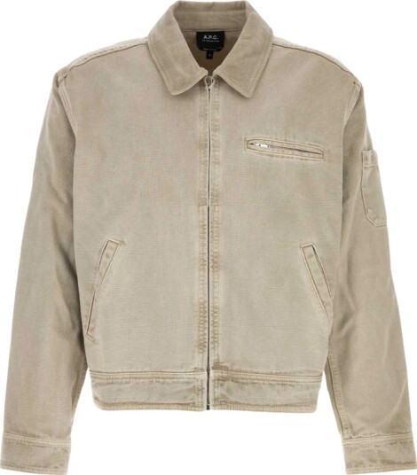 A.p.c. Herre Jakker Beige XL, A.p.c. Herre Jakker Beige XL,