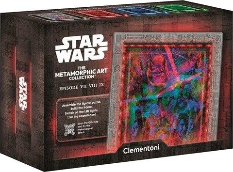 Clementoni Puslespil Star Wars - Ep.VII-VIII - Metamorphic Art Collection 520 Brikker 2D Puslespill