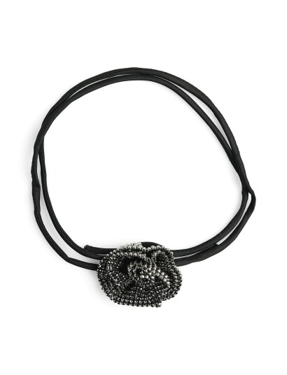 PIECES Pcoline Brooch Necklace D2D |Svart |One Size