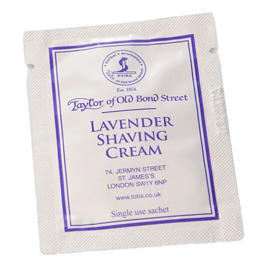 Taylor of Old Bond Street barberkrem vareprøve Lavender Taylor of Old Bond Street barberkrem vareprøve Lavender