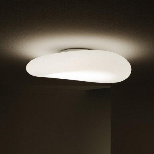 Stilnovo Mr. Magoo LED taklampe Ø 76 cm fase Stue 13.6 Hvit