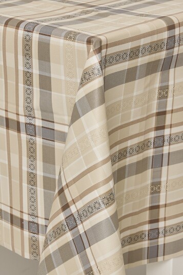 SK Home Voksduk Klassiske Ruter Beige