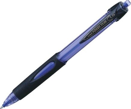 Kulepenn Uni Powertank Sn220 Medium 0,4 Mm Blå - (12 Stk.)