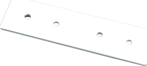 Modoled Overflatekoblingsplate Hvit Mlp1079m