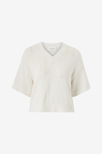MSCH Copenhagen - Pullover mschHannalie 2/4 V Pullover - Hvit MSCH Copenhagen - Pullover mschHannalie 2/4 V Pullover - Hvit