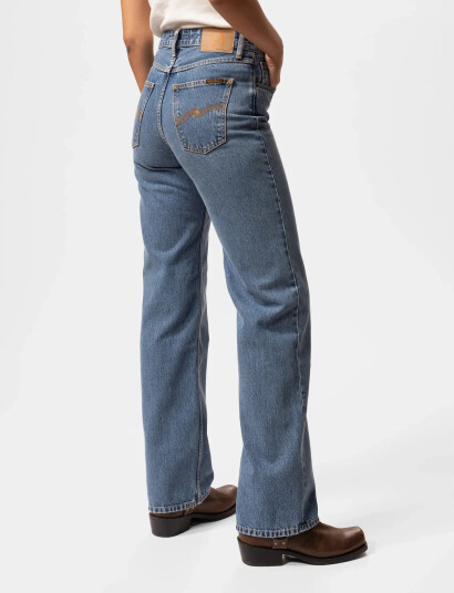 Nudie Jeans Clean Eileen Casual Blue - Blue - 29 x 32